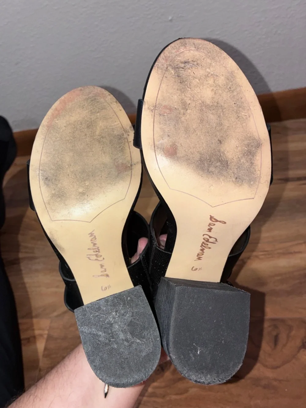 Sam Edelman Valerie Block Heel Sandals- size 6.5